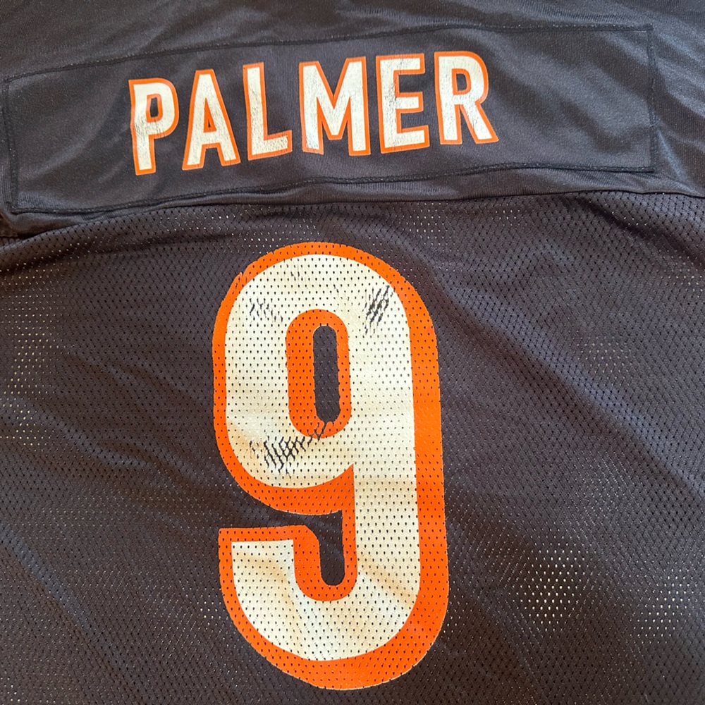 Reebok Men’s Cincinnati Bengals Carson Palmer Jersey #9 Jersey Sz XL - Picture 4 of 6